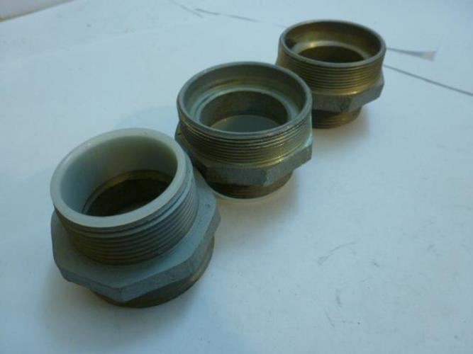 203664 New-No Box; MFG- MDL-Unkn81744 LOT-3 Conduit Fitting; 1-1/2"; missing ins