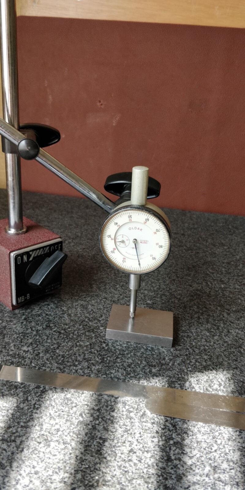 TESTED ~ Oldak Indicator with YMZ Magnetic stand