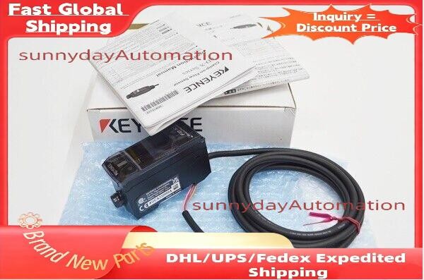Keyence FD-XA1 Clamp-On Type Flow Sensor FD-X Series Controller Tested & Working