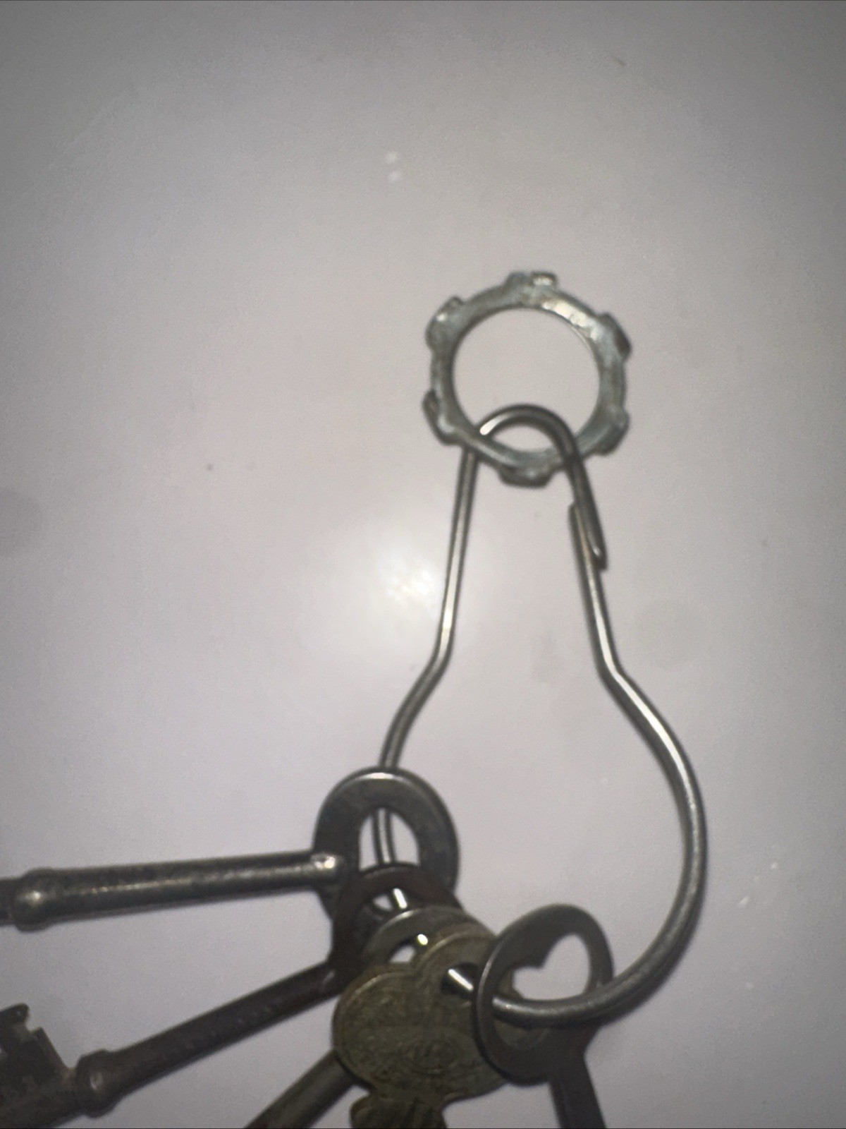 vintage antique skeleton keys lot