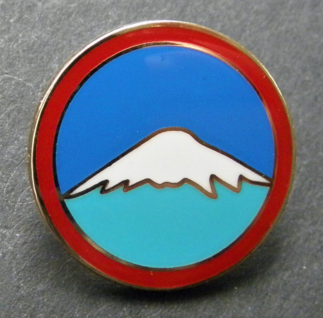 US ARMY JAPAN USARJ LAPEL PIN BADGE 1 INCH