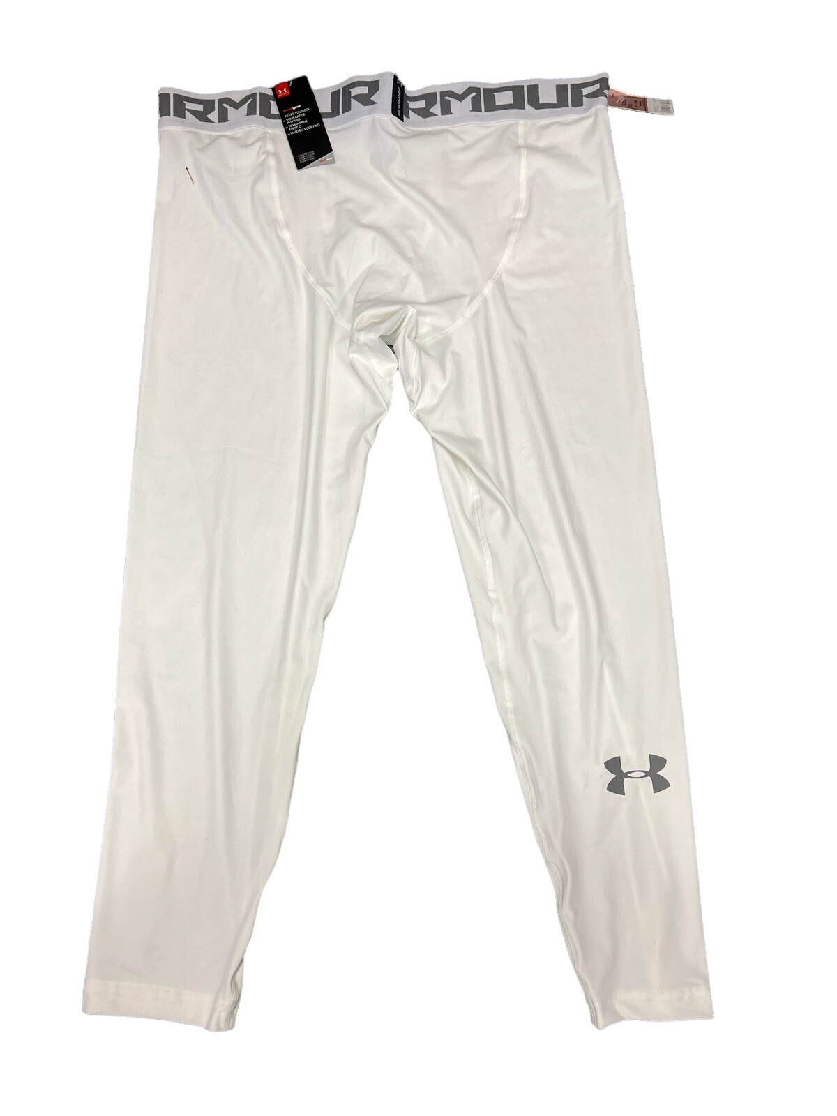 NWT $35 UNDER ARMOUR Football Basketball Heatgear 2.0 Leggings 1289577 4XL 4TG