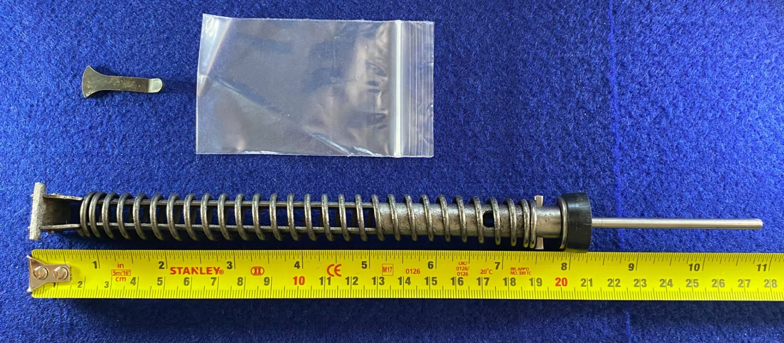 Daisy Model 1938B Plunger Assembly Part No. 105 PA w/ Spring Anchor Part. No. 62