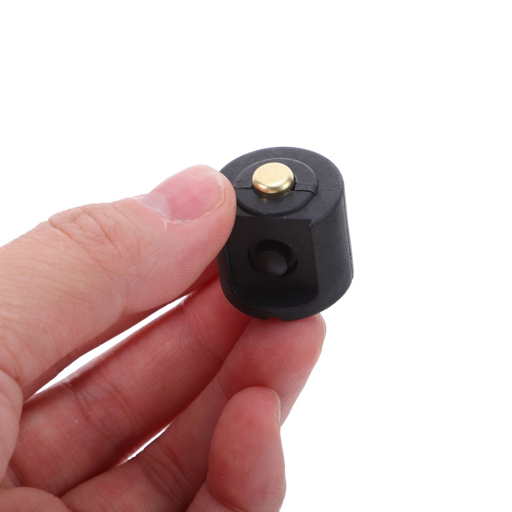12 sets Flashlight End Cap Small Switch Cover Mini Push Button Seal Cap Metal
