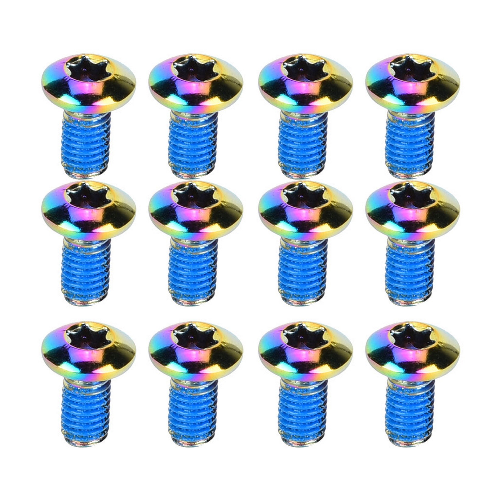 12PCS Heavy Duty Steel Bike Disc Brake Screws For Cycling Accessory ZGVJ