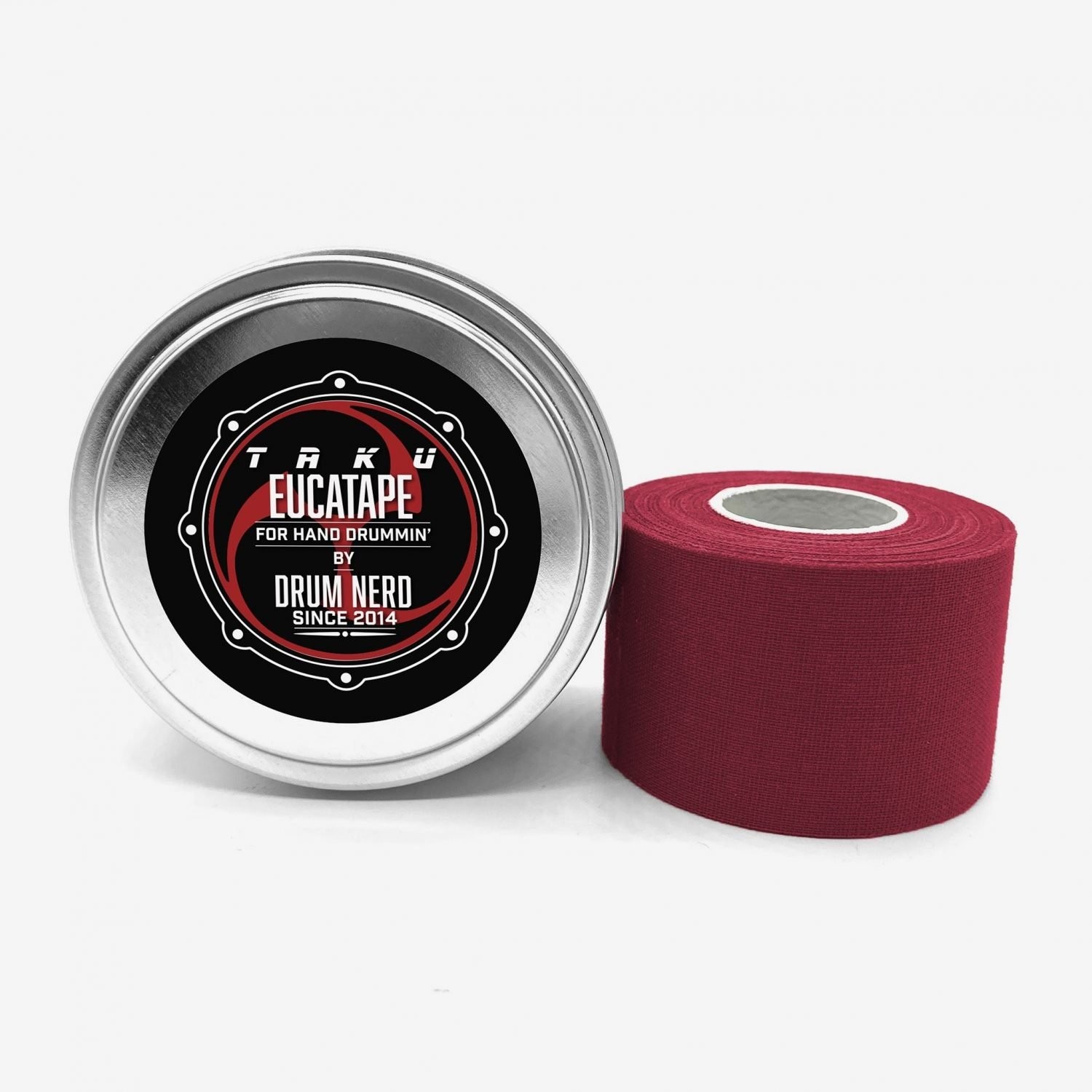 EUCATAPE - ETBT - Hand Drumming/Stick Tape Infused with Eucalyptus (Maroon Taku