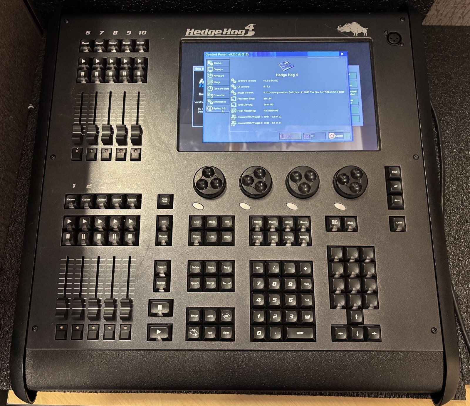 High End Systems HedgeHog 4 Lighting Console Hog 4 | READ DESCRIPTION