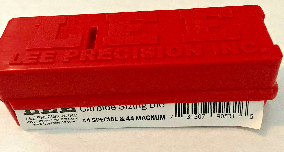 Lee 90531 44 Special / 44 Rem Magnum Carbide Sizing Die Ships within 1 Bus. Day