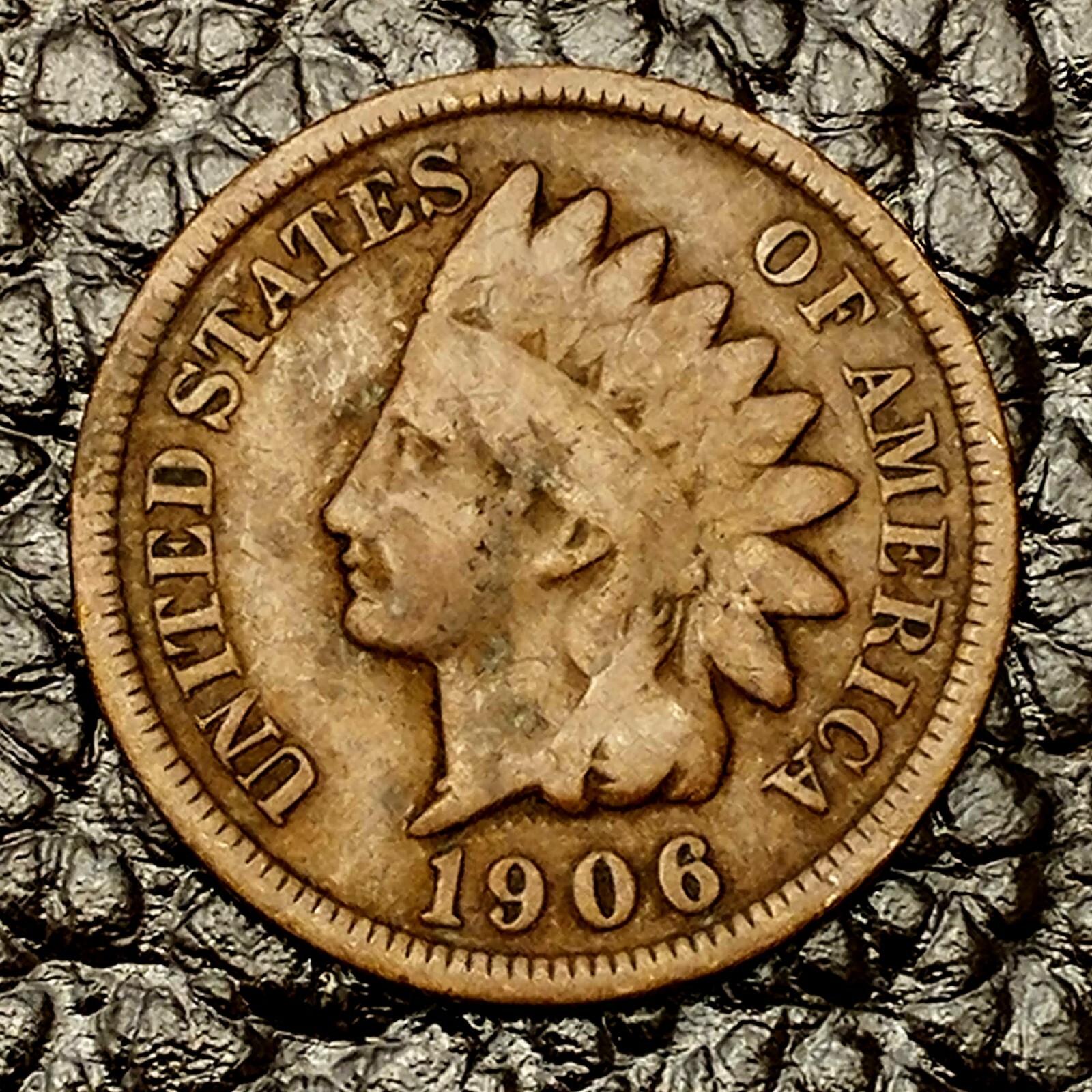 1906 Indian Cent ~ VERY GOOD (VG) Condition ~ COMBINED SHIPPING!