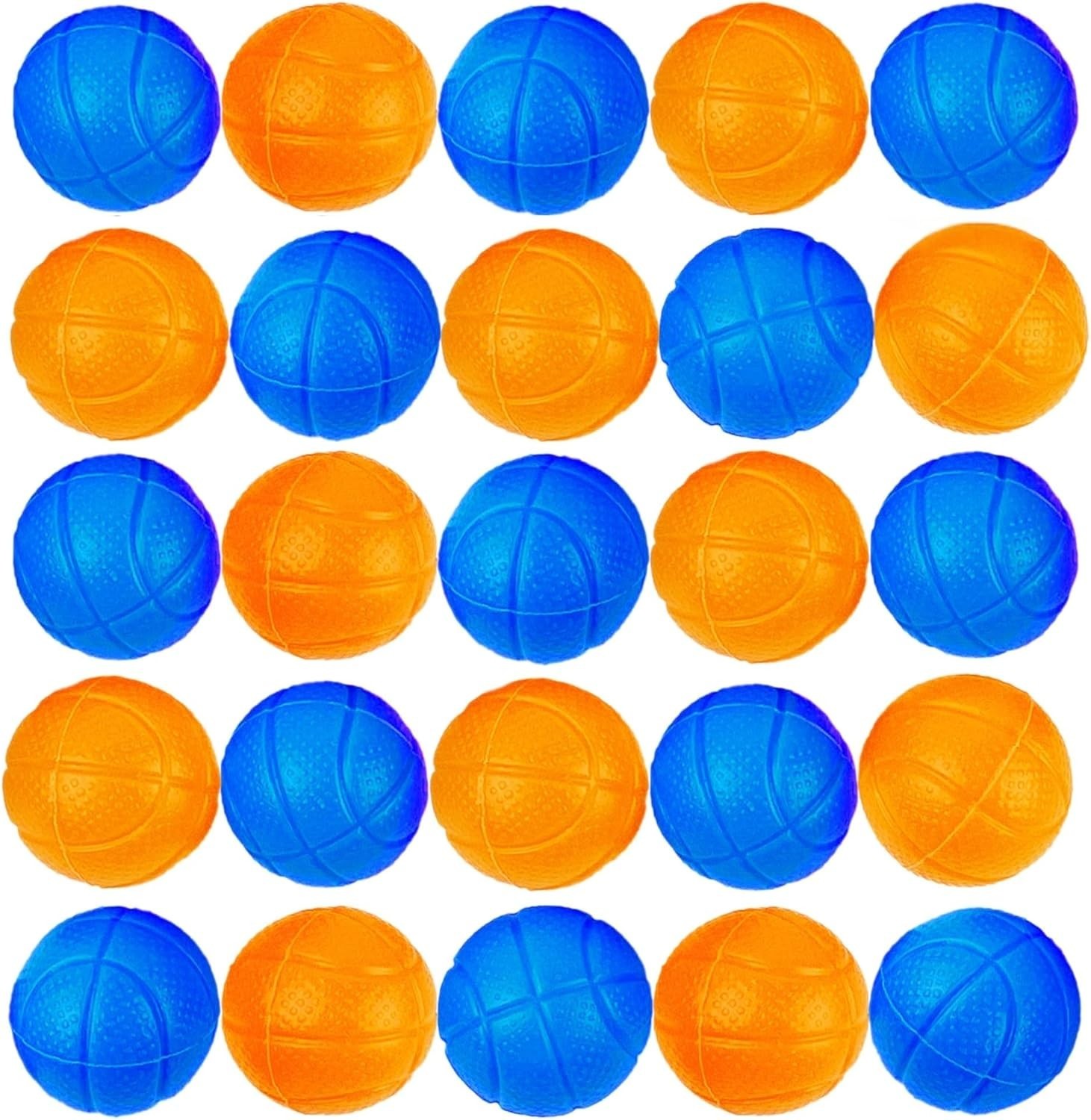 Mini Basketball Tabletop Game with 20 Mini Balls or 24 Replacement Balls, 2-P...