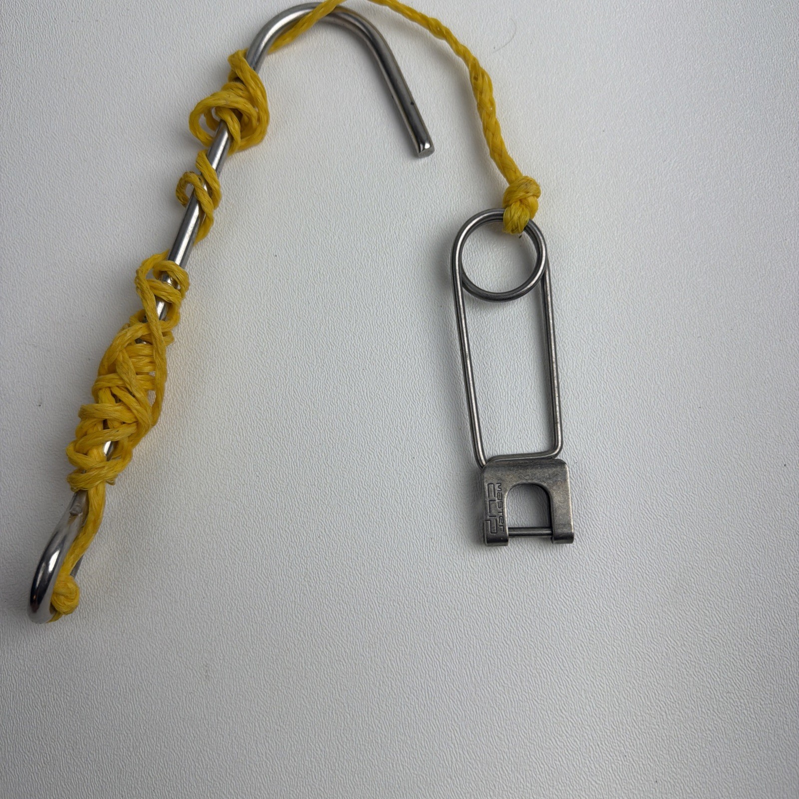 Master Clip Diving Reef Dri' Hook One Size, Yellow, Stainless Steel
