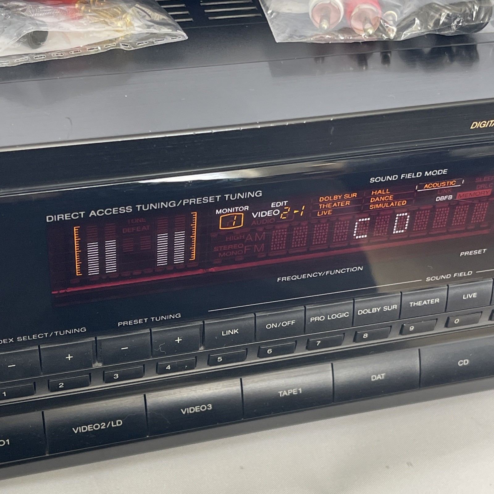 TESTED Sony STR-D911 Digital Sig. Processing Audio/Video Control + REMOTE BUNDLE