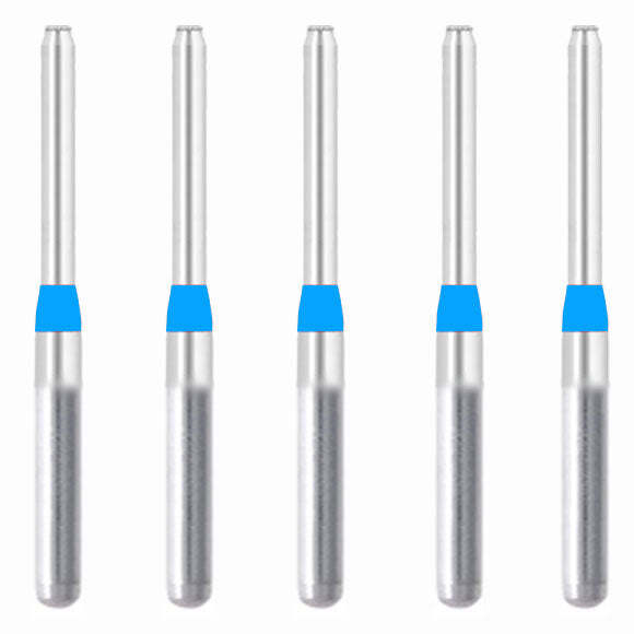 Cylindrical  End Cutting Only 1 mm Dia Medium Diamond Bur 5/PK [1754-150.10M1]