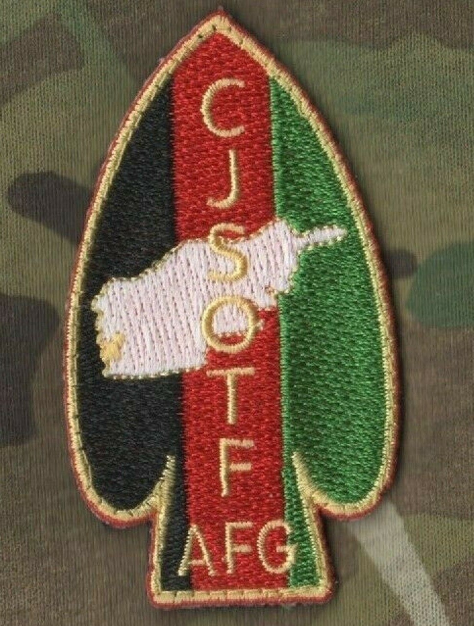 Combined Joint Special Operations Task Force CJSOTF-A vêlkrö PATCH: ZOMBIA CAT