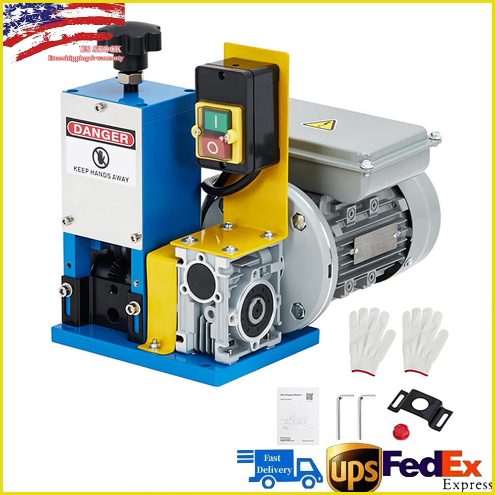 Electric Wire Stripping Machine 0.06"-1" Portable Industrial Wire Stripping Tool