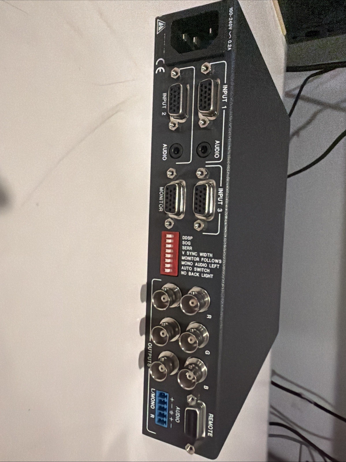 Extron RGB 203 RXI High-Performance Analog PC A/V Interface - Power Tested