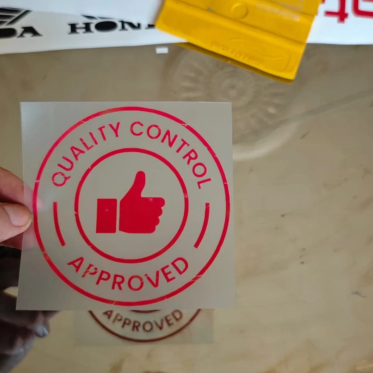 2 APR LOGO sticker Genuine decal sticker WATERPROOF