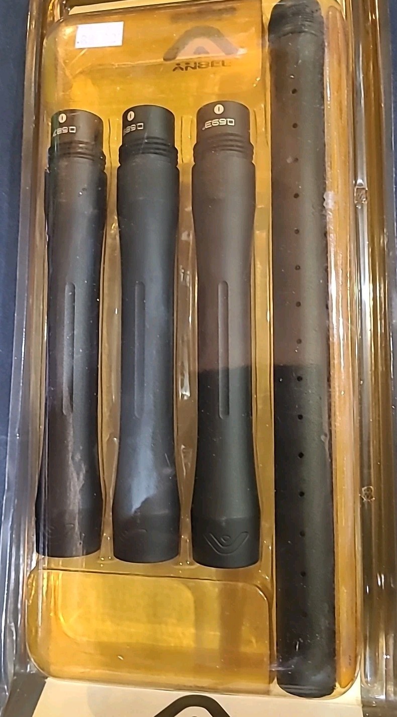 Angel Slapstick ION Thread Paintball Barrel Kit Black Velvet - New Old Stock