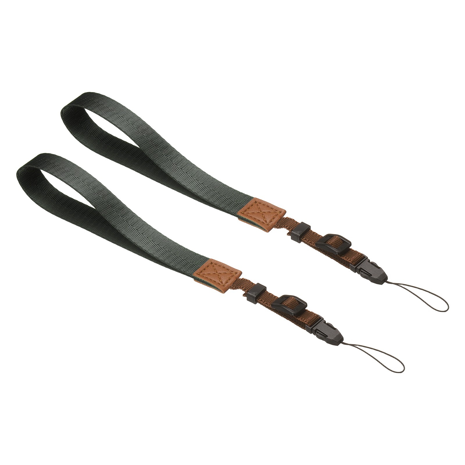 2pcs Camera Wrist Strap (Gray) Safety Adjustable Camera Hand Strap Lanyard
