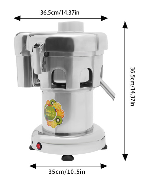 Commercial Heavy Duty Juice Extractor Machine Stainless Steel Juicer New US