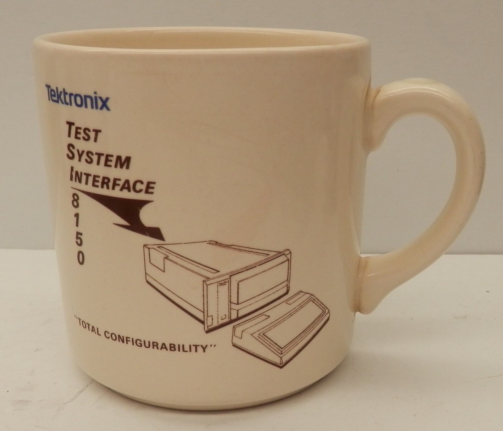 RARE Vintage Tektronix Test System Interface 8150 Coffee Mug - Made in USA