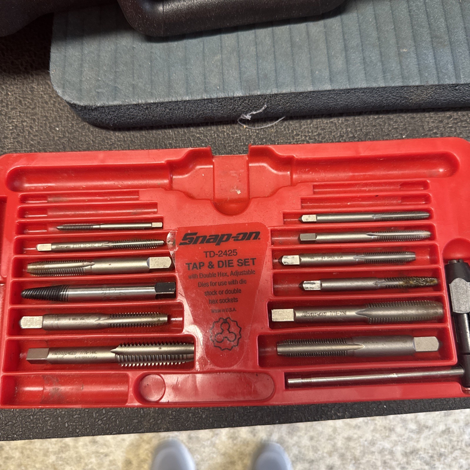 Snap On Tap And Die Set