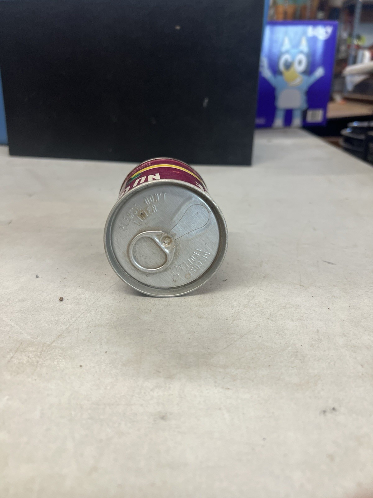 NuGrape 8 Oz Steel Can Dothan Alabama Vintage Pull Tab