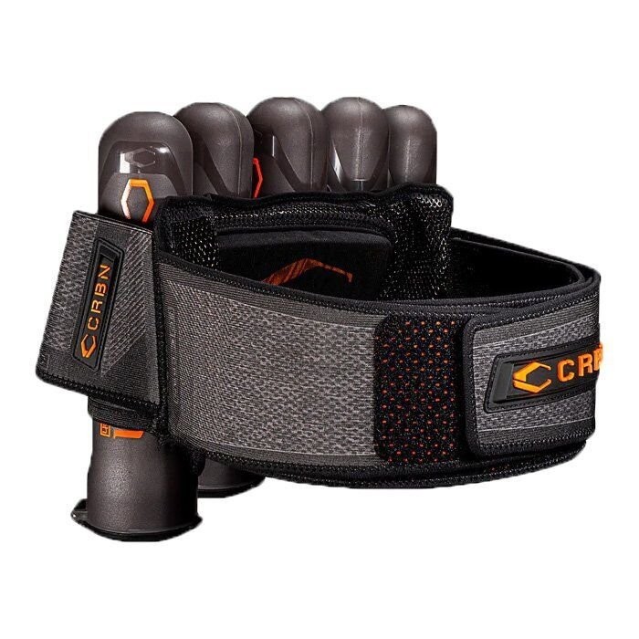 CRBN SC Paintball Pod Pack Harness - Black Heather - Small / Medium - 5 + 8