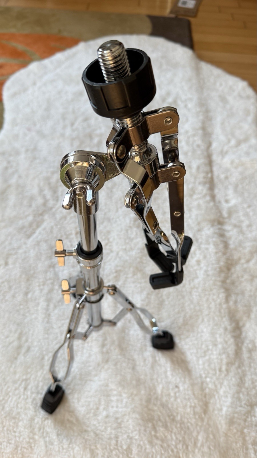 Snare drum stand Chrome Double Braced