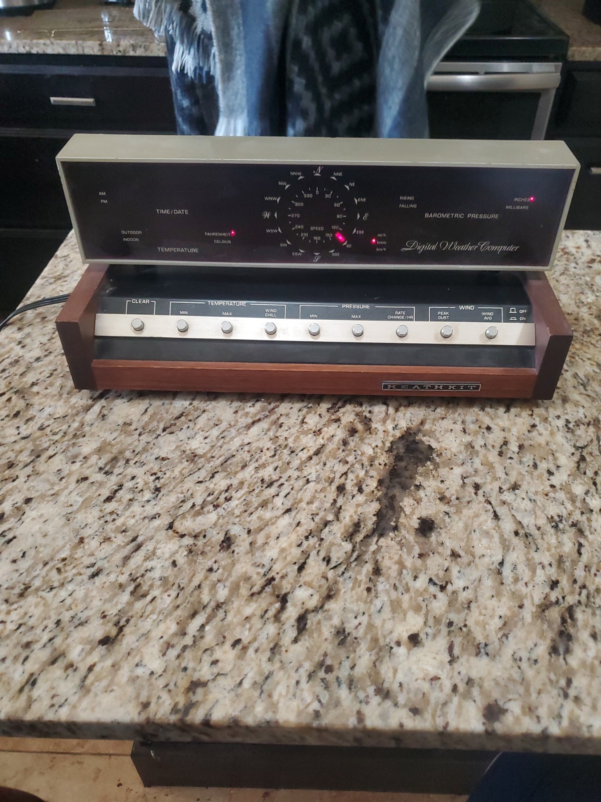 Lot Heathkit ID-4001 Weather Station Parts Only