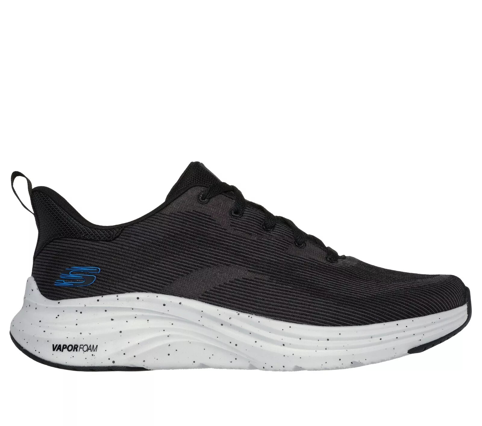 Shoe Men Skechers Black Sport Memory Foam Cushion Comfort Soft Vapor Foam 232631