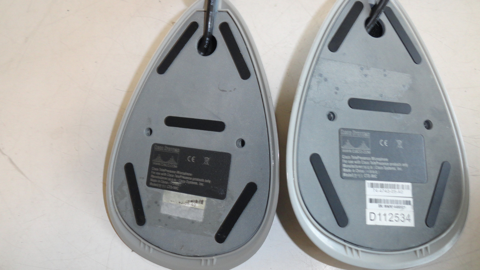 LOT of 2 CISCO CTS-MIC 74-4743-05 TelePresence Microphones