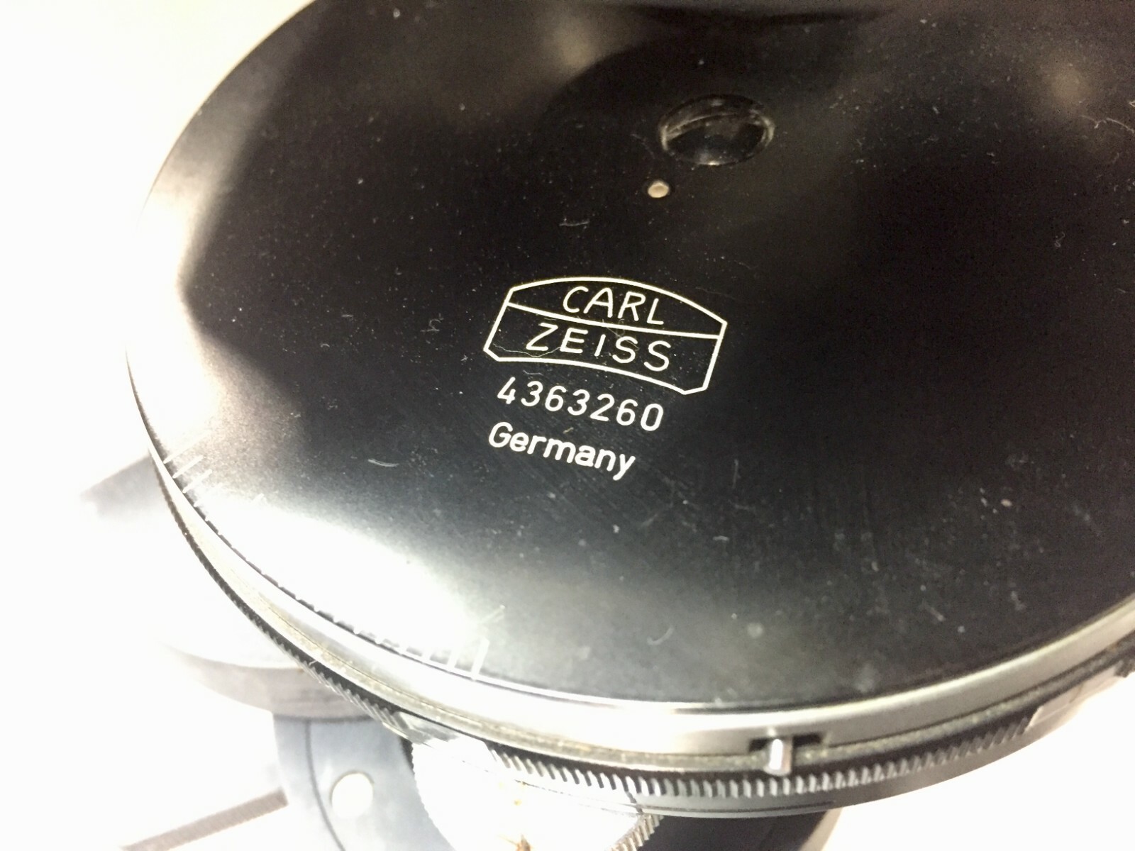 Carl Zeiss Microscope w/ 2 Objectives