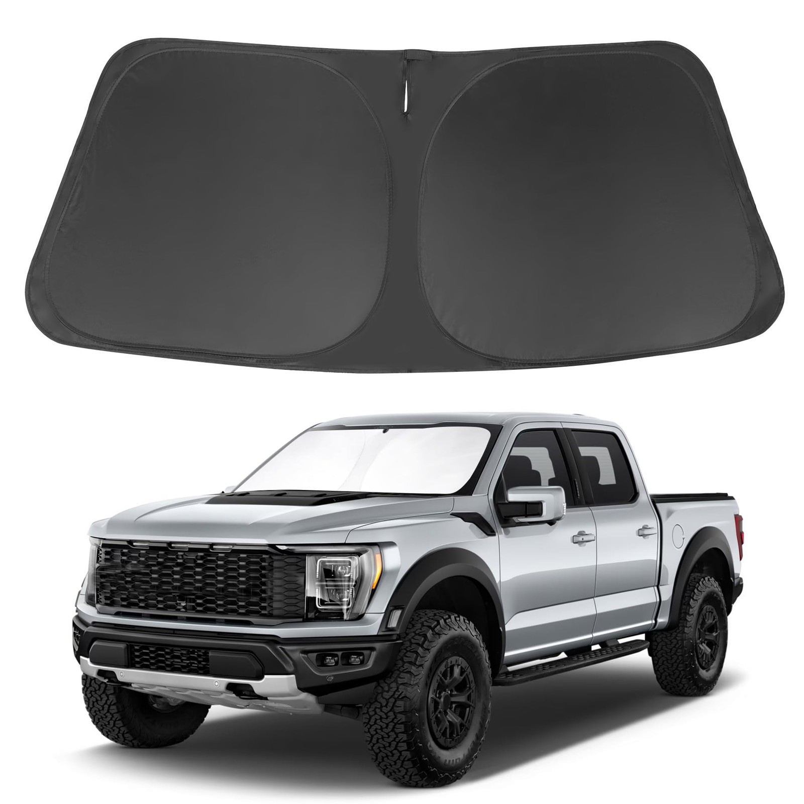 Windshield Sun Shade Compatible with 2026 Ford