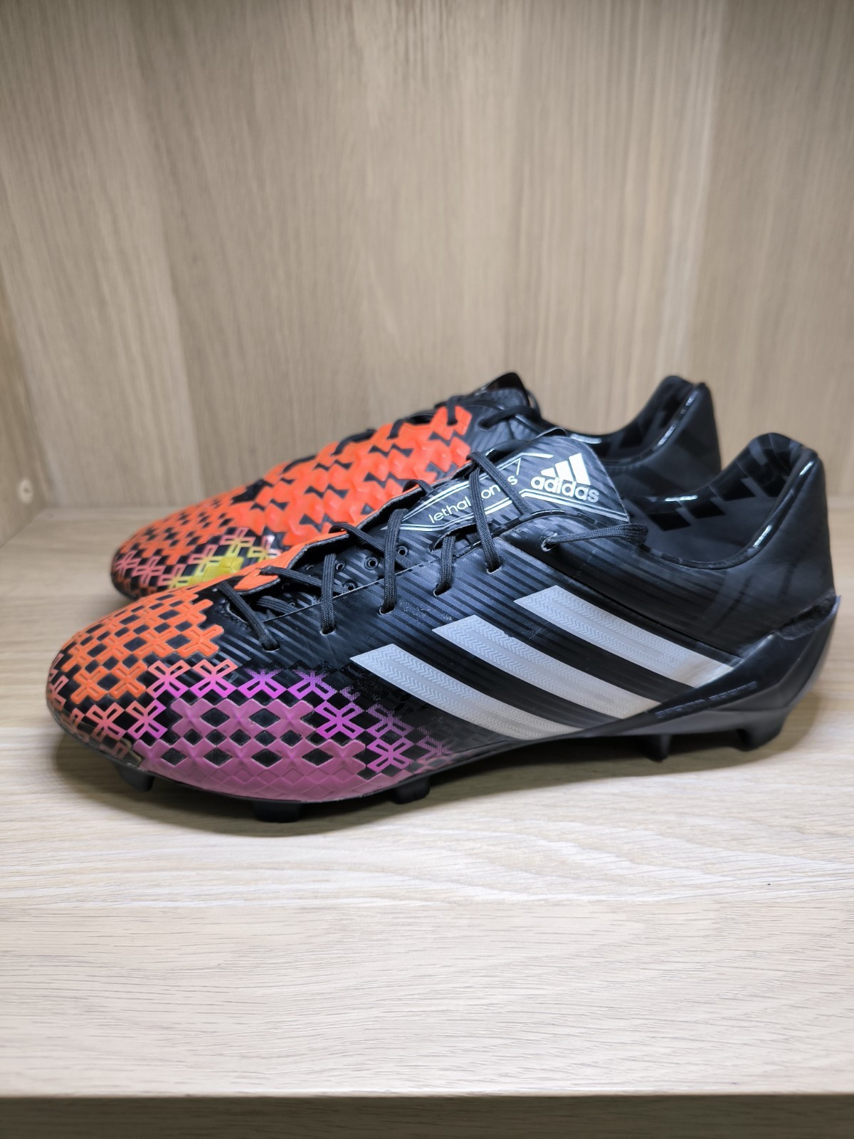 Adidas Predator Lethal Zones SL FG US 9 UK 8.5 SOCCER CLEATS FOOTBALL BOOTS RARE