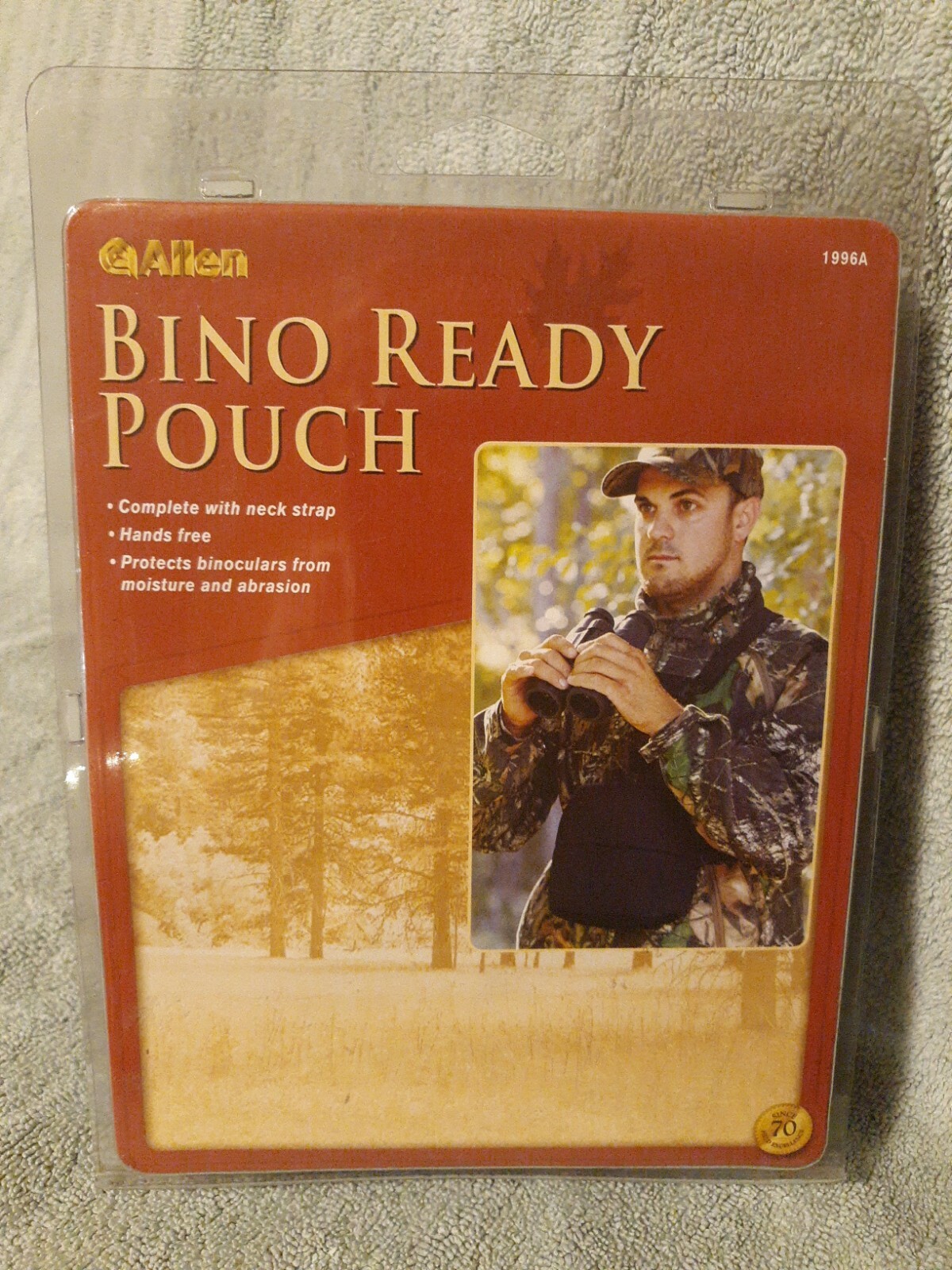 New Bino Ready Pouch - Protects Binoculars - With Deluxe Strap Harness