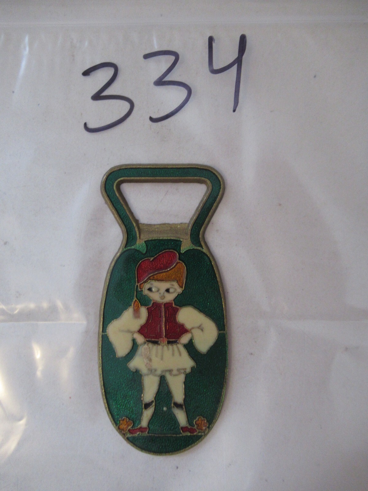 Beer can bottle opener vintage Nice #334