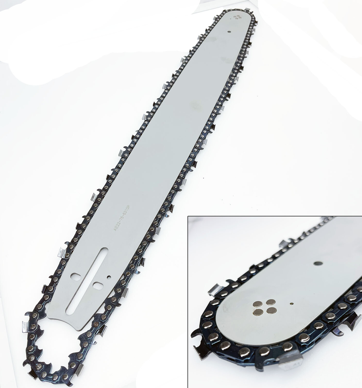 22" Chainsaw Bar & Chain Blade Loop 3/8" Pitch Replacement 5200 5800 6200 Parts