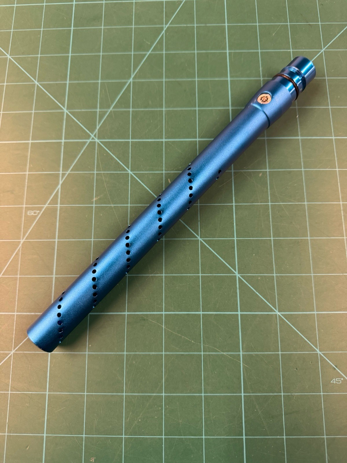Smart Parts 16" All American barrel tip. Dust Blue. Old School. Vintage. RARE!