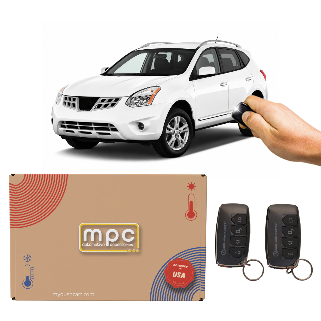 2-Way Remote Start Kit w/Keyless Entry For 2008-2013 Nissan Rogue - T-Harness