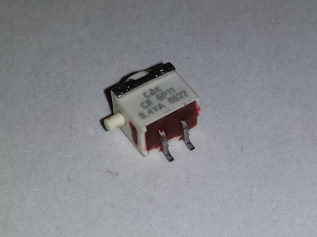 Qty 25 C&K GP11MSA1KE Surface Mount PCB Micro Switch - SPST 0.4VA SMD Ultra Mini