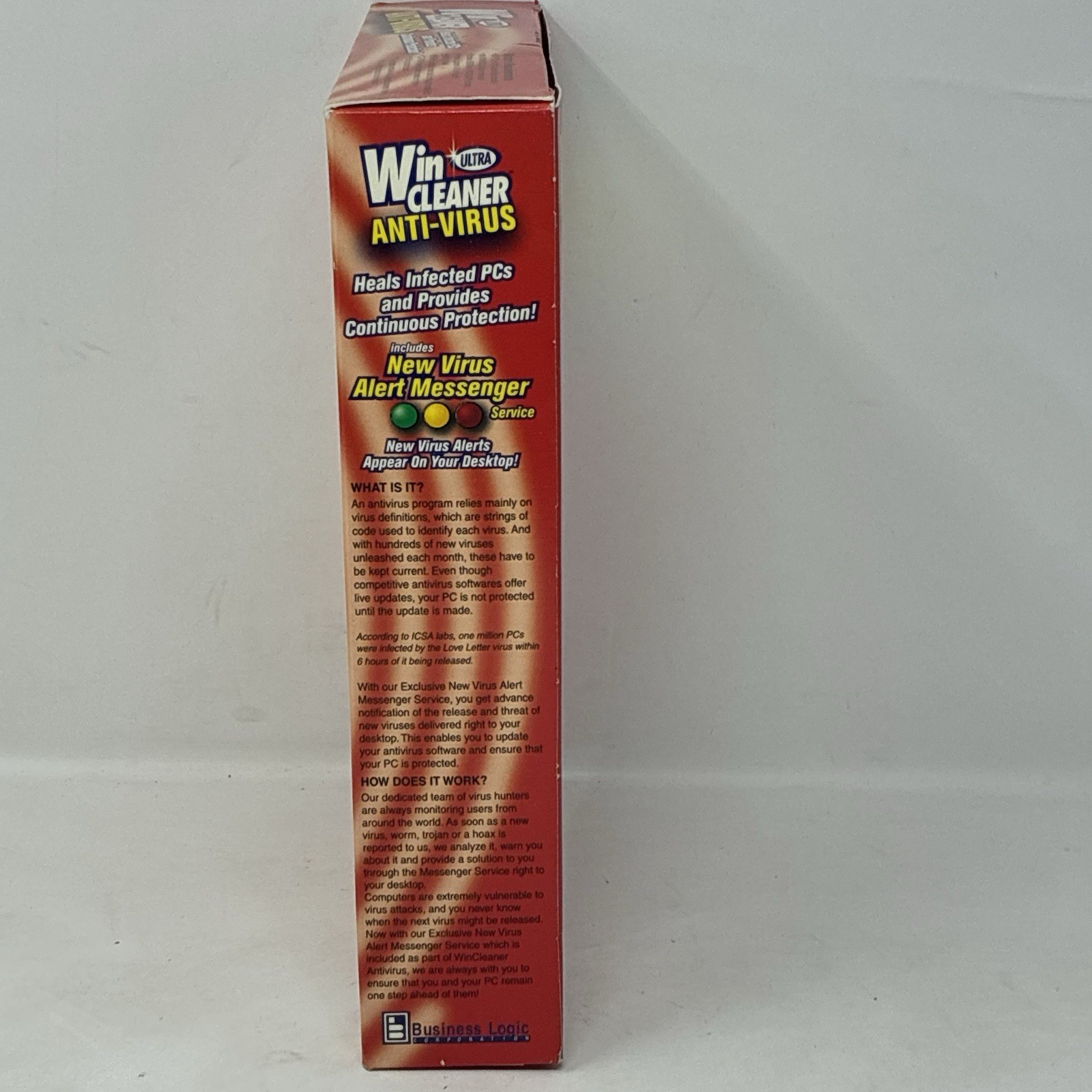 Ultra WinCleaner Antivirus PC Software CD Windows XP 98 95 Full Retail Box