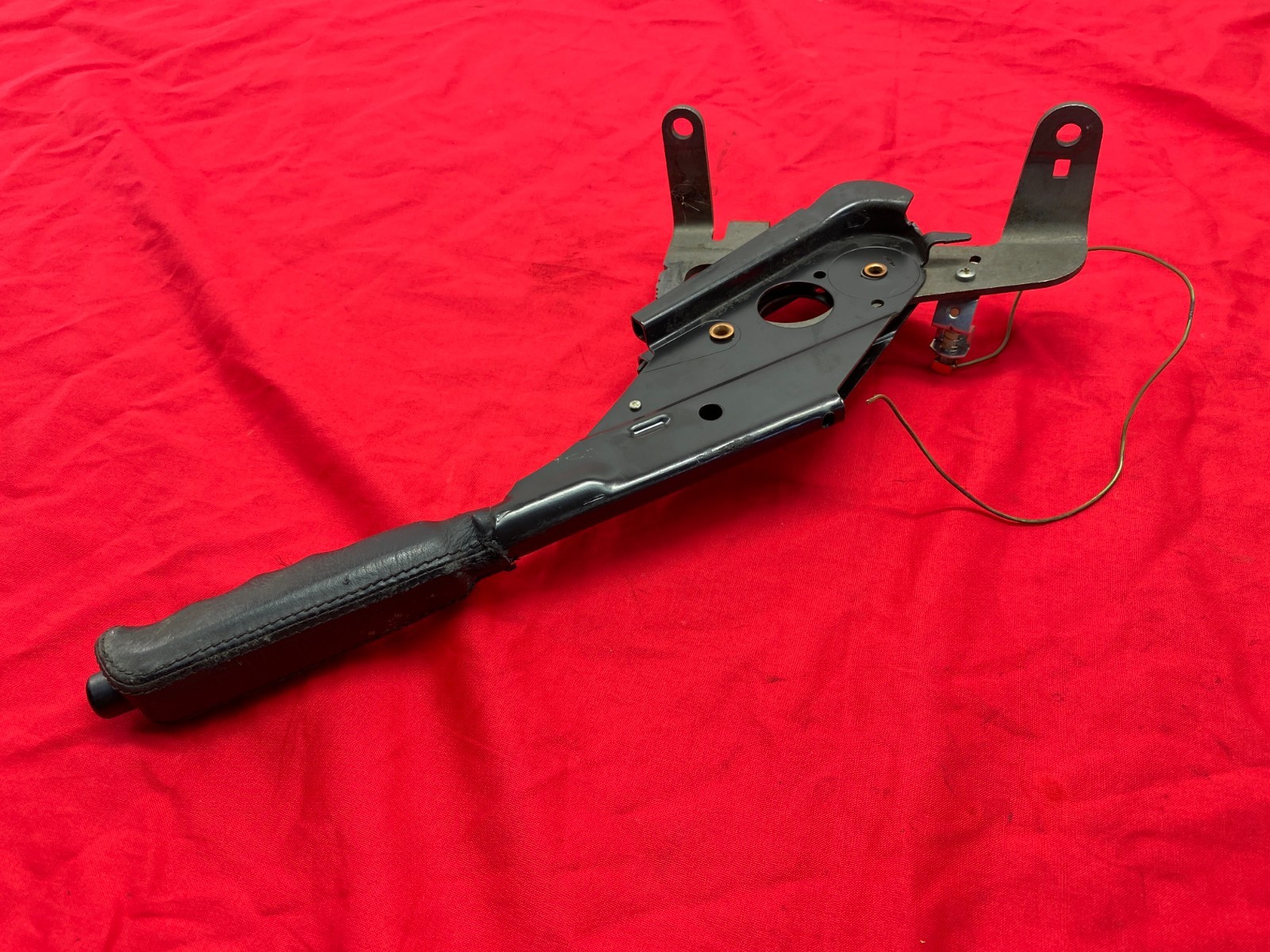 91-02 BMW E36 3 Series M3 Z3 Emergency Leather Hand Brake Lever Handle OEM✅