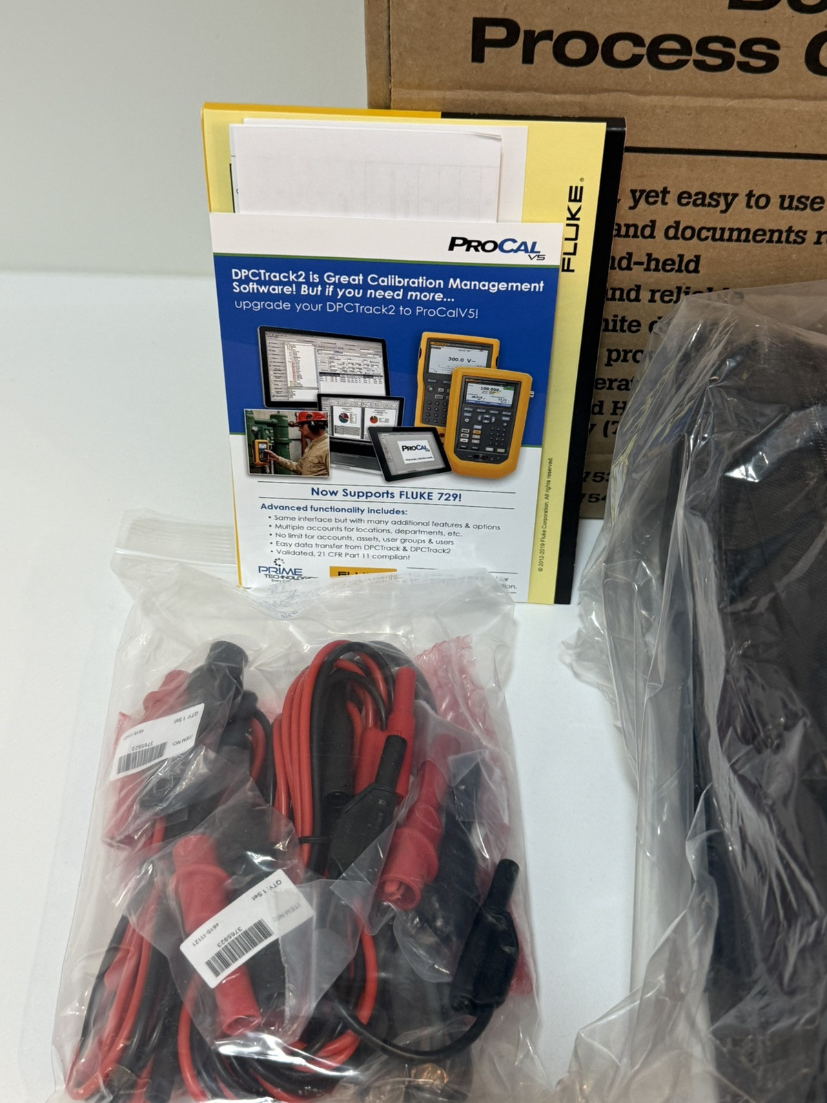 FLUKE 754 DOCUMENTING PROCESS CALIBRATOR/ MFG-2024) CALIBRATED 2024 - NEW SEALED