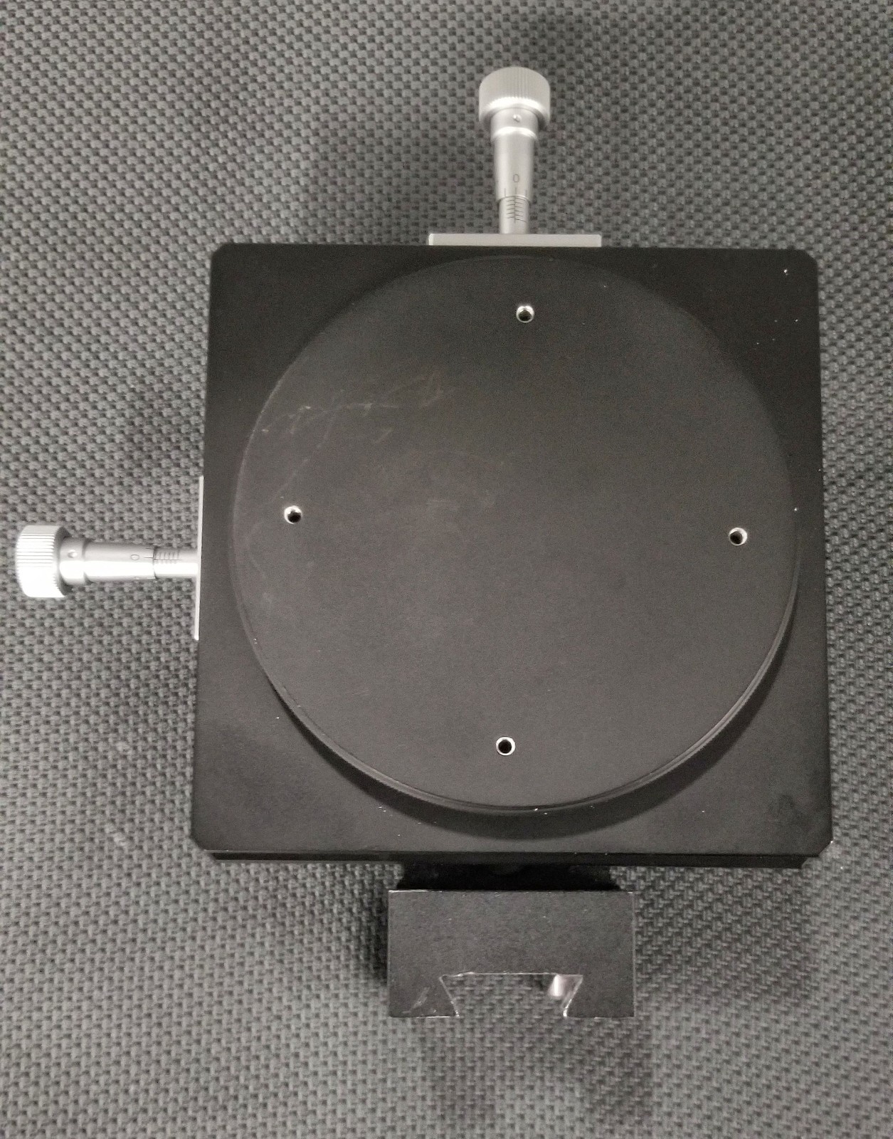 Nikon Interferometry Stage IF Tilting Rotating XY w/ Toolmaker Microscope Mount