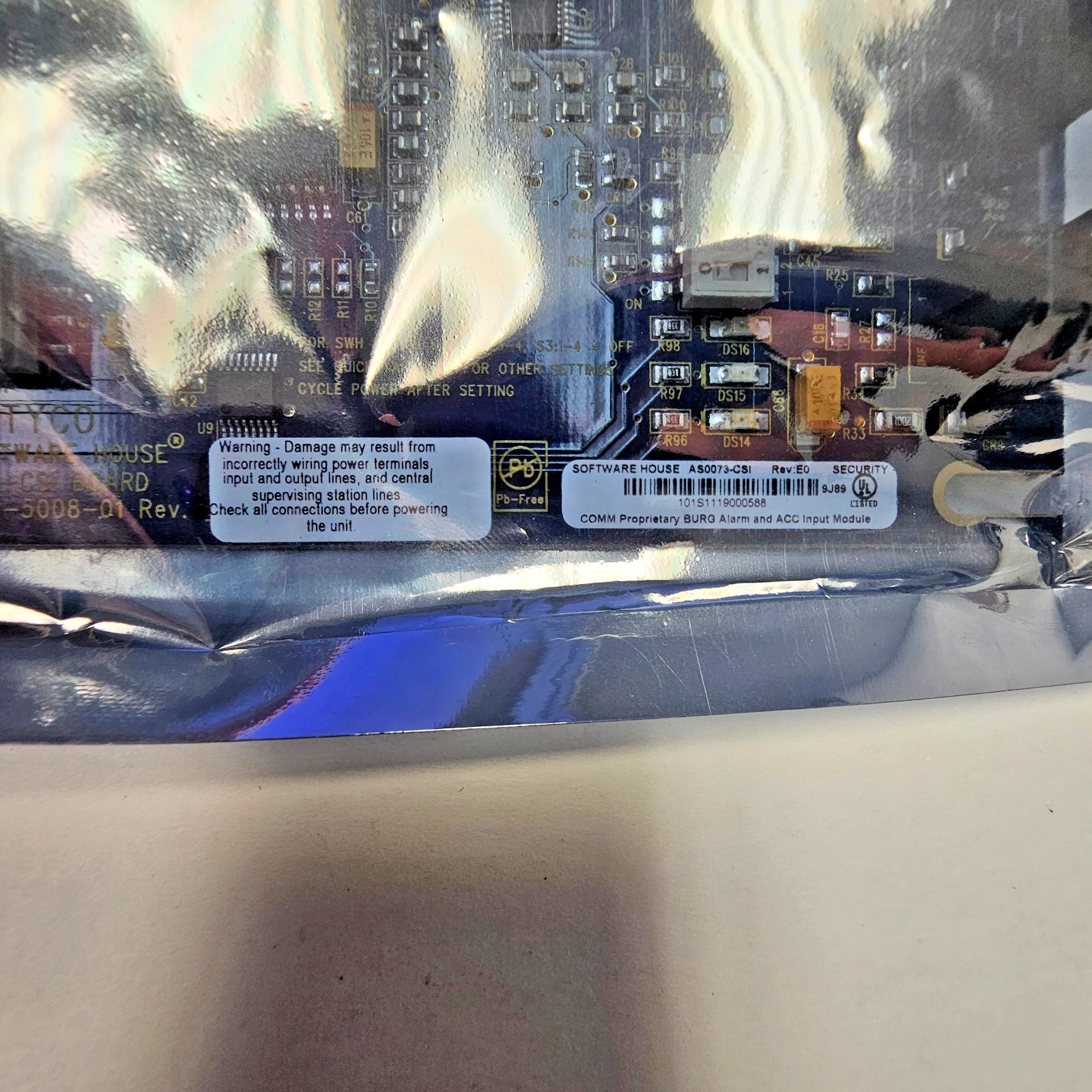Software House AS0073-CSI I8-CSI input Module NEW Sealed
