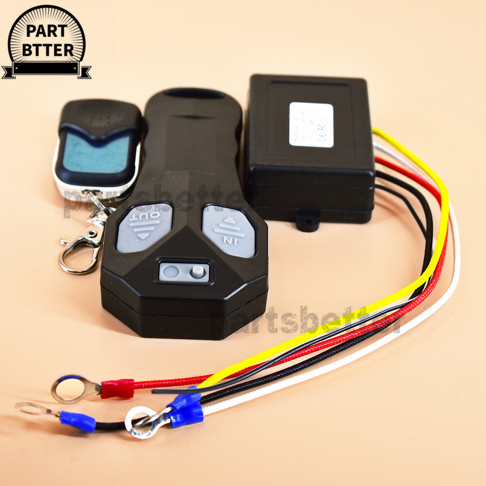 DC12V Wireless Winch Remote Control Kit For Car Jeep ATV Warn Ramsey Superwinch