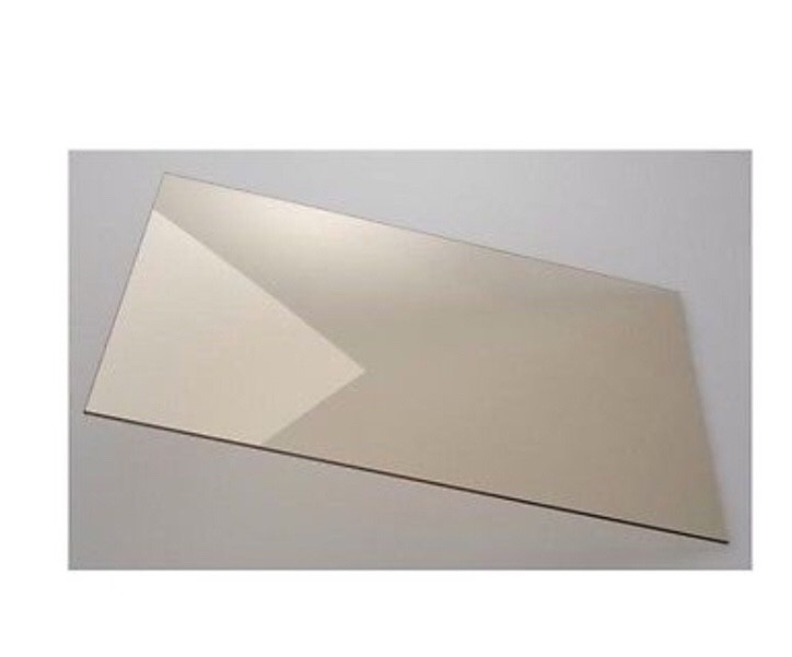 8 1/2 x 13" Ceramic Glass for Wood Burner/ fuel / Pellet Stove / Coal stoves