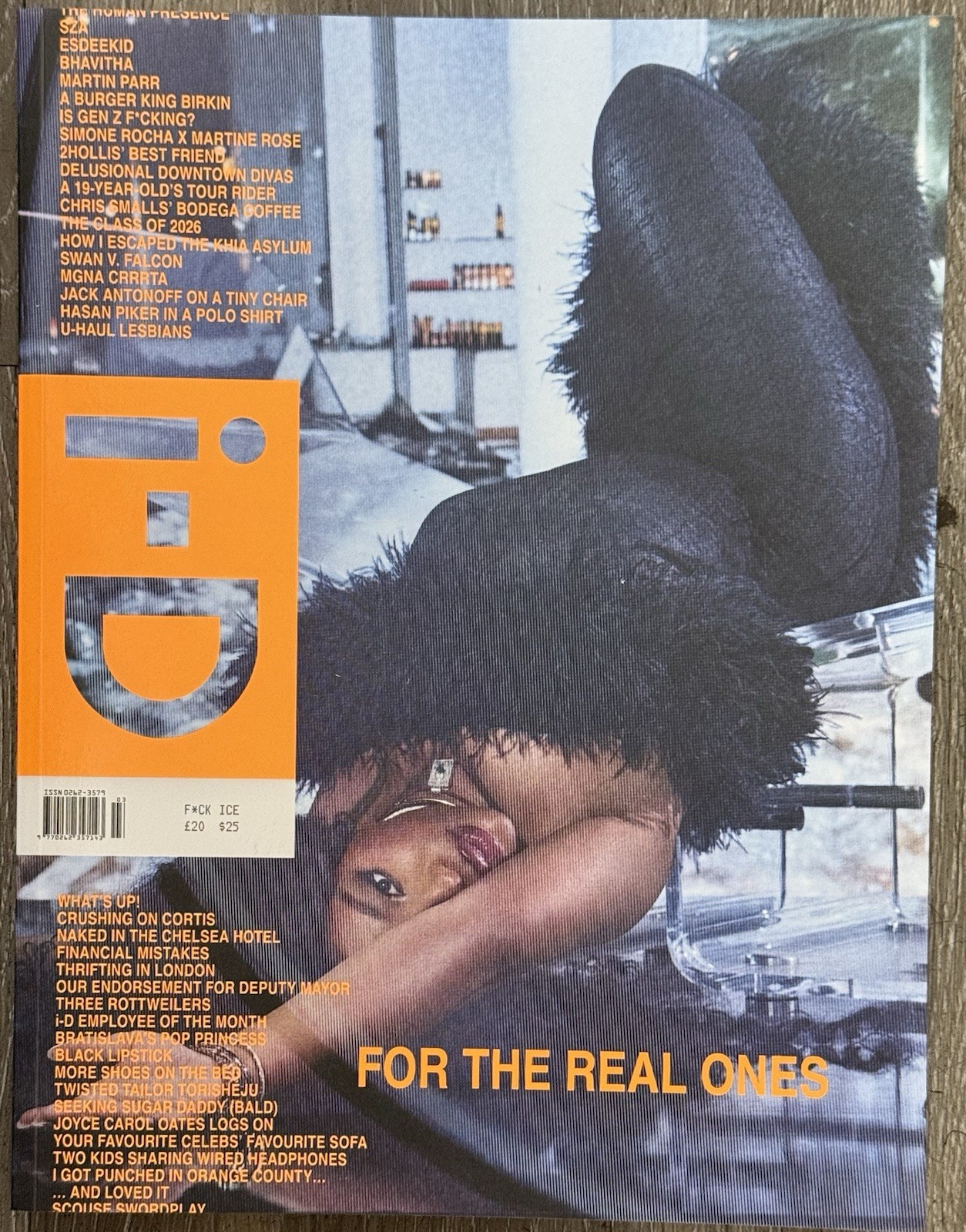 I.D. MAGAZINE #375 - FOR THE REAL ONES - 2026 - BRAND NEW