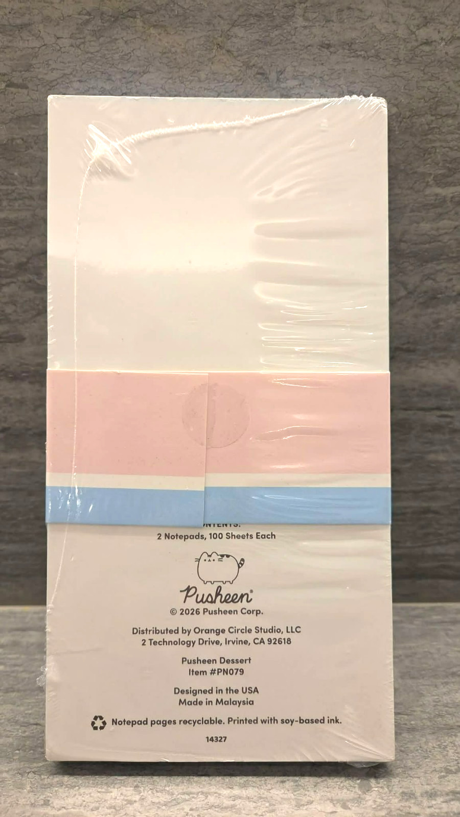 PUSHEEN - List & Bloc Notepad Set - So cute! Great Gift!